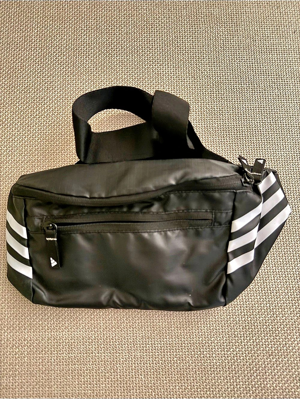 Adidas 4ATHLTS ID Waist Bag Black & White Crossbody Bag
